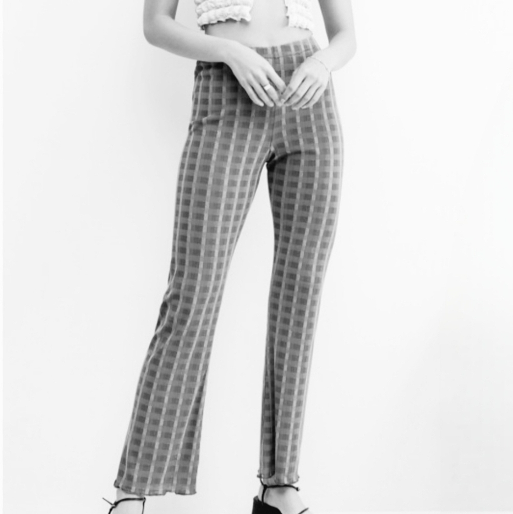Free People Find Me Now Metallic Eden Mesh Pants M